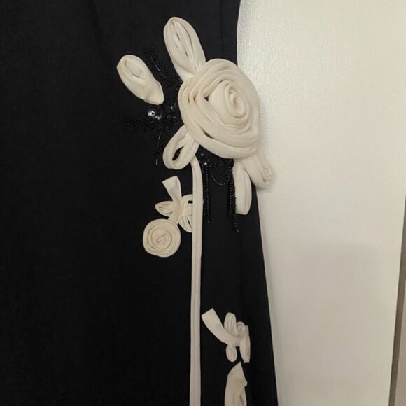 Together Black Evening Dress SZ 6 - Picture 2 of 3